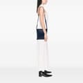 Miniatyrbild 10 av 10: Pre-owned Bottega Veneta Leather Intrecciato Crossbody Blue