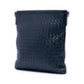Miniatyrbild 2 av 10: Pre-owned Bottega Veneta Leather Intrecciato Crossbody Blue