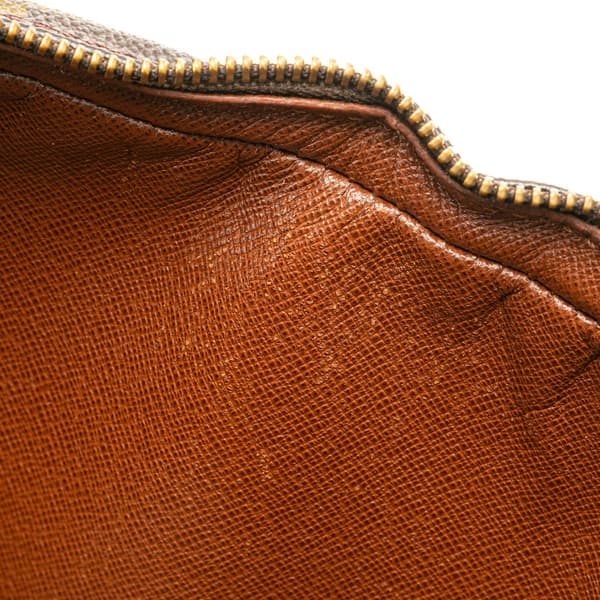 Pre-owned Louis Vuitton Monogram Pochette Marly Bandouliere Brown