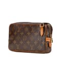 Miniatyrbild 2 av 10: Pre-owned Louis Vuitton Monogram Pochette Marly Bandouliere Brown