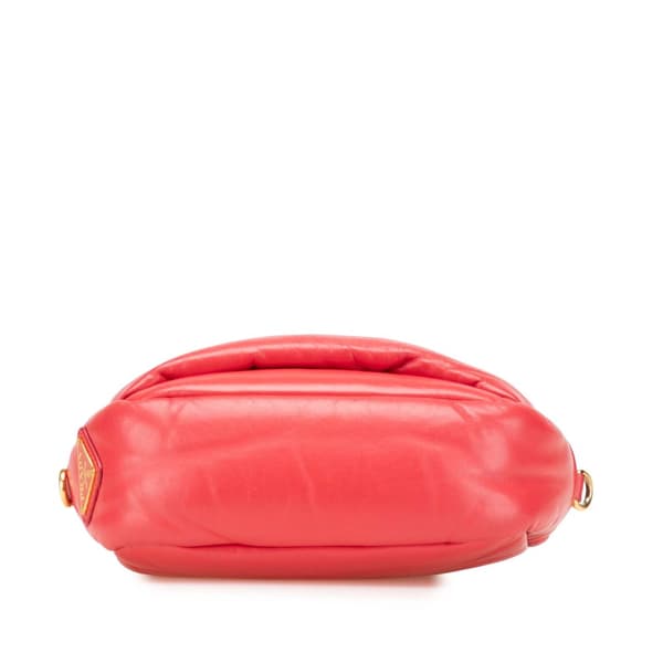 Pre-owned Prada Nappa Leather Crossbody Red