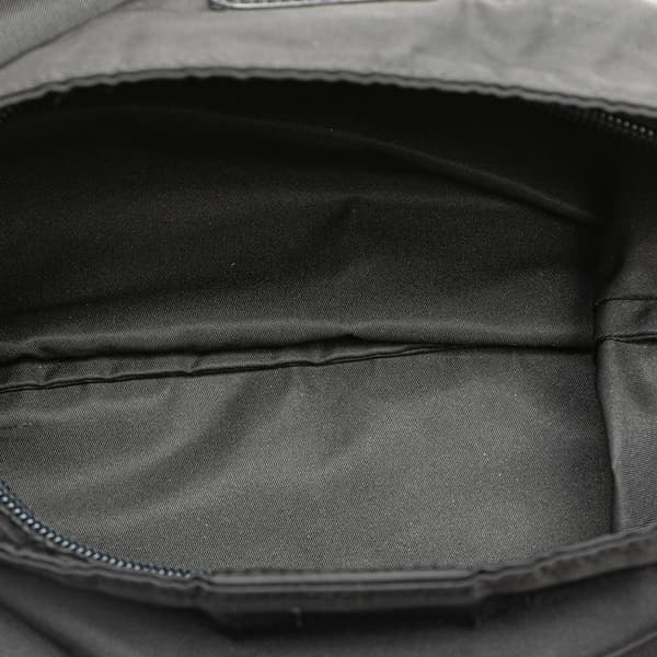 Pre-owned Prada Tessuto Zip Top Crossbody Black