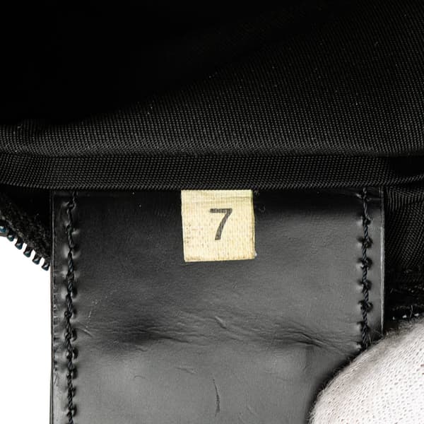 Pre-owned Prada Tessuto Zip Top Crossbody Black