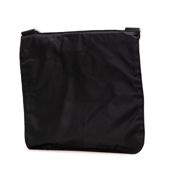 Pre-owned Prada Tessuto Zip Top Crossbody Black