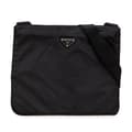 Pikkukuva 1 / 10: Pre-owned Prada Tessuto Zip Top Crossbody Black