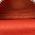 Miniatyrbild 4 av 10: Pre-owned Hermès Clemence Sac a Depeches 27 Orange