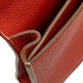 Miniatyrbild 9 av 10: Pre-owned Hermès Clemence Sac a Depeches 27 Orange