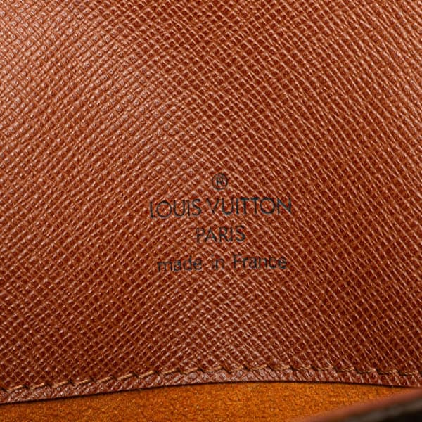Pre-owned Louis Vuitton Monogram Musette Tango Long Strap Brown