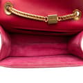Miniatyrbild 4 av 8: Pre-owned Saint Laurent Small Leather Betty Crossbody Red