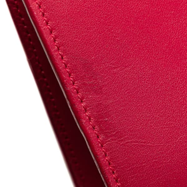 Pre-owned Saint Laurent Small Leather Betty Crossbody Red