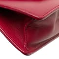 Miniatyrbild 8 av 8: Pre-owned Saint Laurent Small Leather Betty Crossbody Red