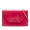 Miniatyrbild 1 av 8: Pre-owned Saint Laurent Small Leather Betty Crossbody Red