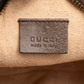 Miniatyrbild 5 av 10: Pre-owned Gucci Mini GG Supreme Round Ophidia Crossbody Brown
