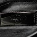 Miniatyrbilde 5 av 10: Pre-owned Valentino Nappa Rockstud Va Va Voom Clutch on Chain Black