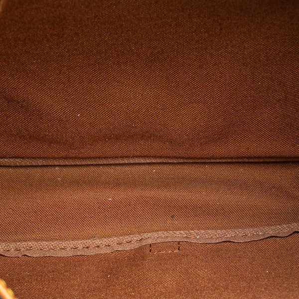 Pre-owned Louis Vuitton Monogram Saumur 30 Brown