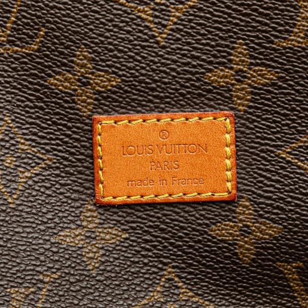 Pre-owned Louis Vuitton Monogram Saumur 30 Brown