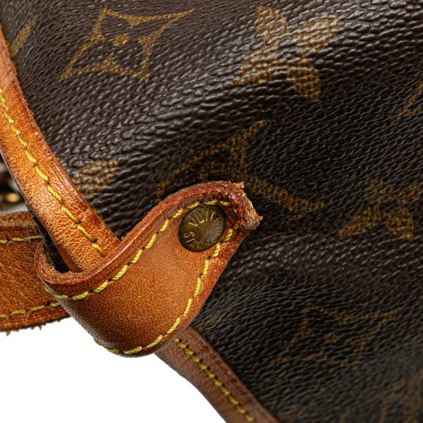 Pre-owned Louis Vuitton Monogram Saumur 30 Brown