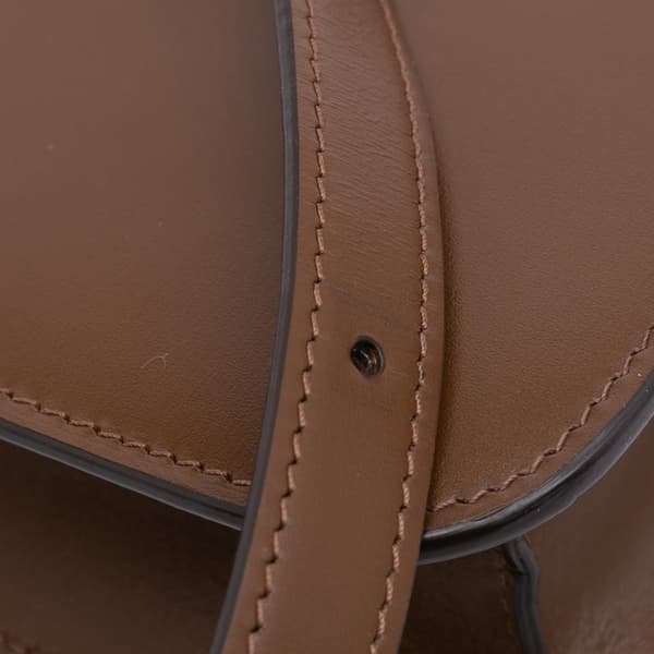 Pre-owned Celine Teen Calfskin Classic Box Brown