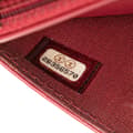 Miniatyrbild 7 av 10: Pre-owned Chanel Quilted Caviar Boy Wallet on Chain Red
