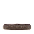 Miniatyrbillede 3 af 9: Pre-owned Louis Vuitton Monogram Pochette Felicie Brown