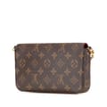 Miniatyrbillede 2 af 9: Pre-owned Louis Vuitton Monogram Pochette Felicie Brown