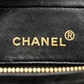 Pikkukuva 5 / 10: Pre-owned Chanel Small CC Quilted Lambskin Tassel Flap Camera Bag Black