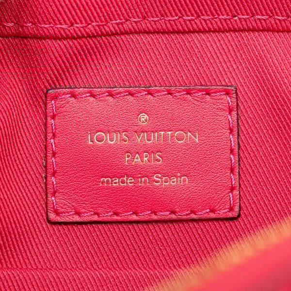 Pre-owned Louis Vuitton Monogram Saintonge Brown