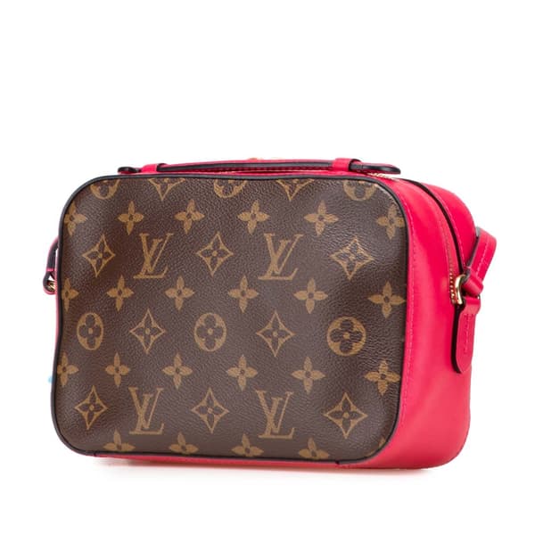 Pre-owned Louis Vuitton Monogram Saintonge Brown