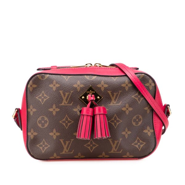 Pre-owned Louis Vuitton Monogram Saintonge Brown