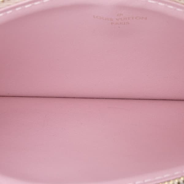 Pre-owned Louis Vuitton Damier Azur Pochette Felicie White