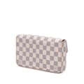 Miniatyrbillede 2 af 10: Pre-owned Louis Vuitton Damier Azur Pochette Felicie White