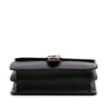 Miniatyrbild 3 av 7: Pre-owned Gucci Medium Dollar Calfskin Interlocking G Crossbody Black