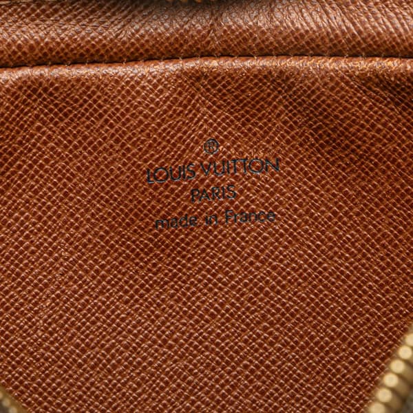 Pre-owned Louis Vuitton Monogram Pochette Marly Bandouliere Brown