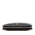 Miniatyrbild 3 av 10: Pre-owned Gucci Soft Leather Interlocking G Portfolio Business Bag Black