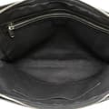 Miniatyrbild 4 av 10: Pre-owned Gucci Soft Leather Interlocking G Portfolio Business Bag Black