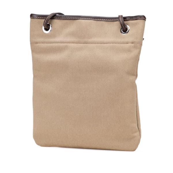 Pre-owned Prada Canvas Canapa Logo Crossbody Brown