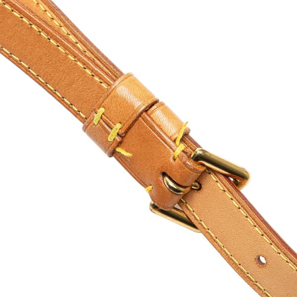 Pre-owned Louis Vuitton Monogram Musette Tango Long Strap Brown
