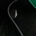 Miniatyrbillede 6 af 10: Pre-owned Prada Saffiano Trimmed City Calf Crystal Cahier Crossbody Green