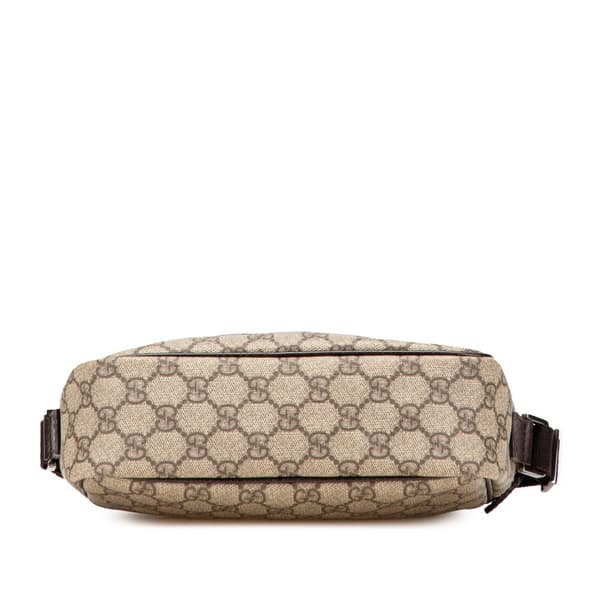 Pre-owned Gucci GG Supreme Crossbody Brown