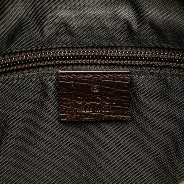 Pre-owned Gucci GG Supreme Crossbody Brown