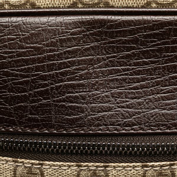 Pre-owned Gucci GG Supreme Crossbody Brown