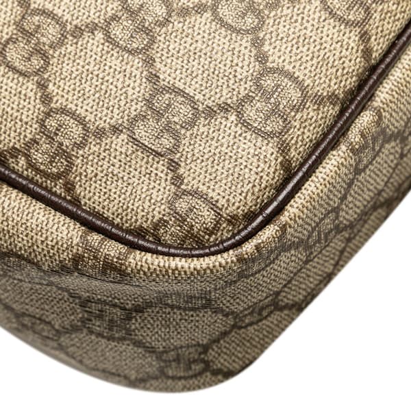 Pre-owned Gucci GG Supreme Crossbody Brown