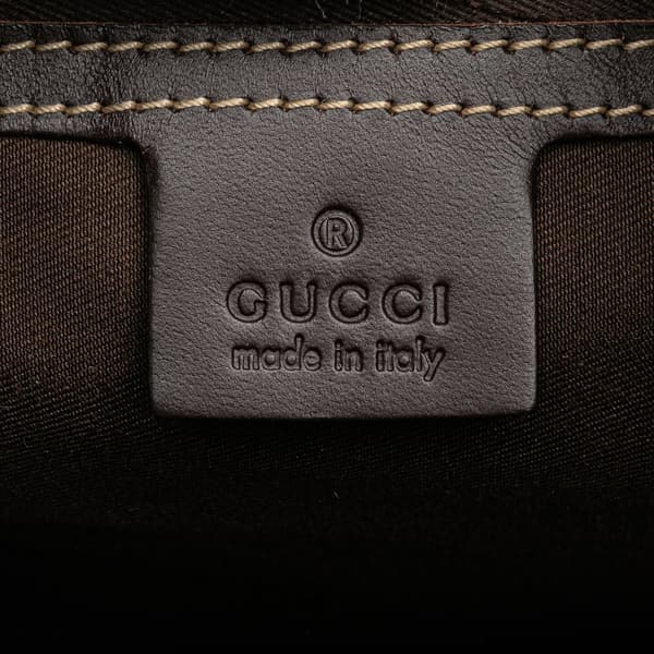 Pre-owned Gucci GG Supreme Crossbody Brown