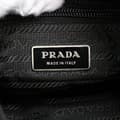 Miniatyrbillede 5 af 10: Pre-owned Prada Tessuto Zip Buckle Messenger Bag Black