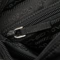 Miniatyrbillede 6 af 10: Pre-owned Prada Tessuto Zip Buckle Messenger Bag Black