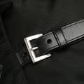 Miniatyrbillede 10 af 10: Pre-owned Prada Tessuto Zip Buckle Messenger Bag Black