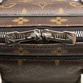 Miniatyrbild 6 av 10: Pre-owned Louis Vuitton Monogram Macassar Porte Documents Voyage Brown