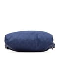 Miniatyrbild 3 av 8: Pre-owned Gucci GG Nylon Flat Messenger Bag Blue