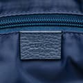 Miniatyrbild 5 av 8: Pre-owned Gucci GG Nylon Flat Messenger Bag Blue