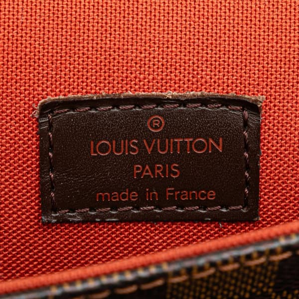 Pre-owned Louis Vuitton Damier Ebene Portobello Brown